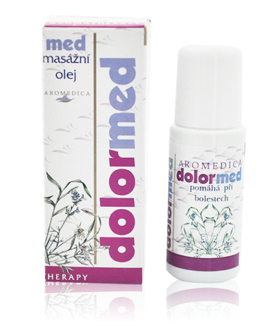 DOLORMED – MASÁŽNÍ OLEJ NA OBLAST SVALŮ A KLOUBŮ - 20 ML 