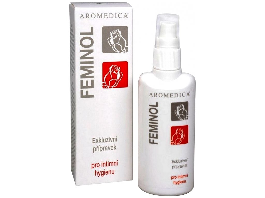 FEMINOL - MYCÍ OLEJ PRO INTIMNÍ HYGIENU S RŮŽÍ DAMAŠSKOU - 100 ML 