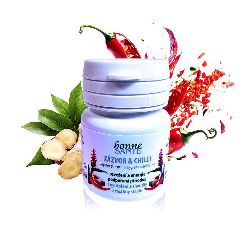 Bonne Santé - zázvor a chilli - 7g 